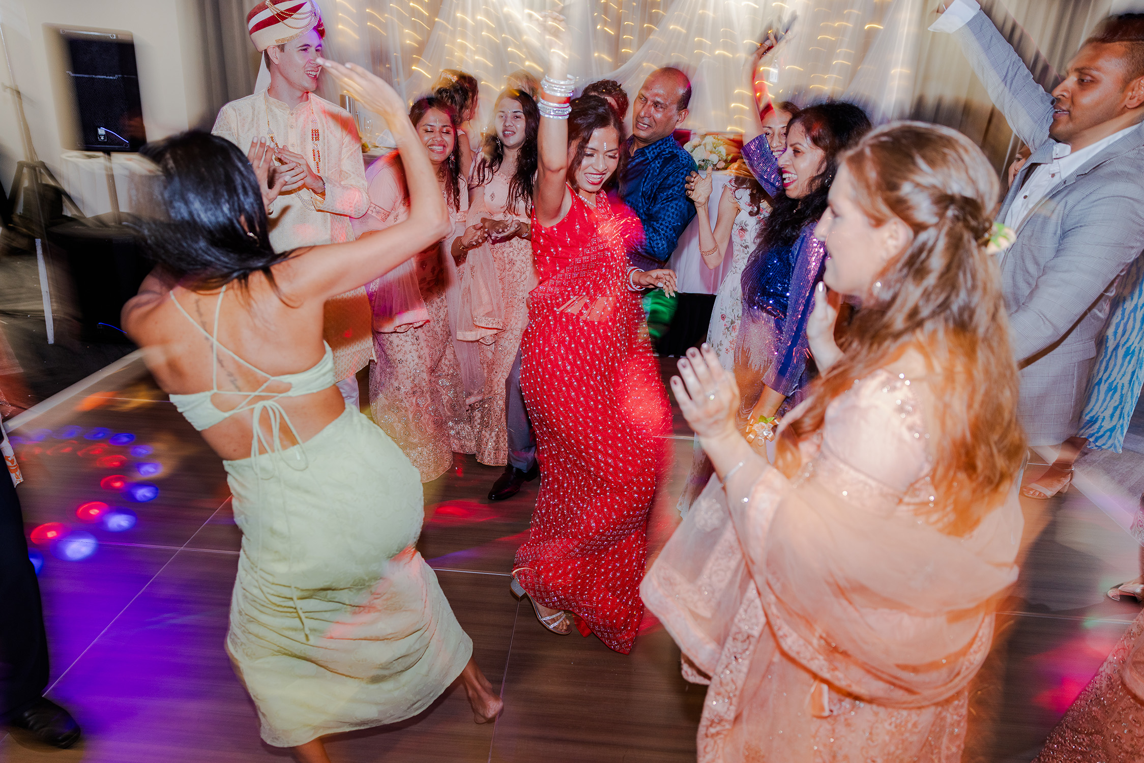 indian-wedding-party-dancing-kali-rebecca-photography